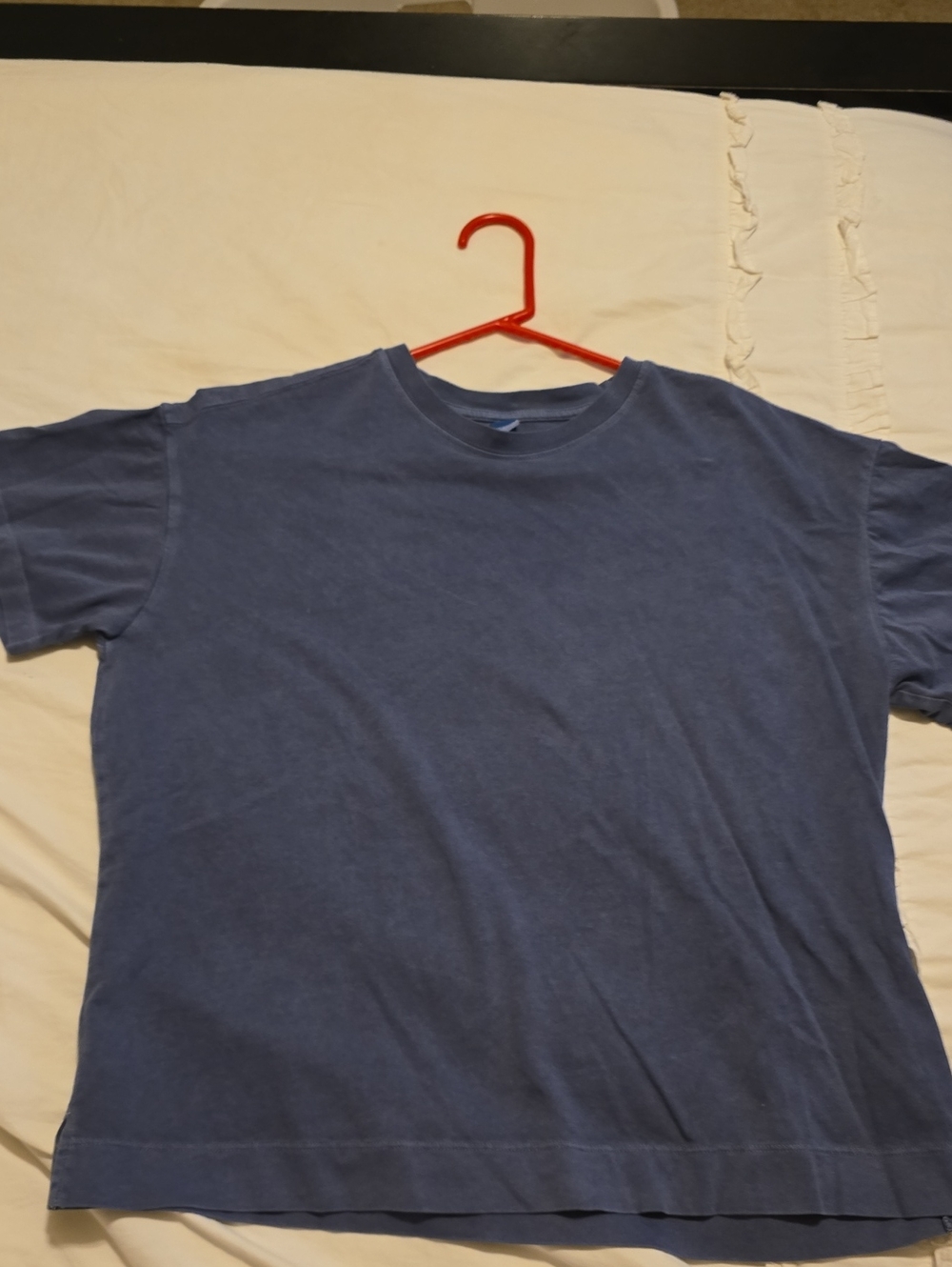 Old Navy Short Sleeve Womens Crewneck Tee in Dusty Blue